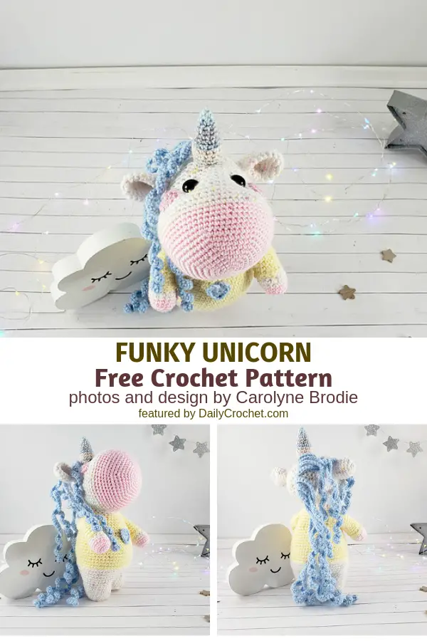 Adorable Unicorn Crochet Pattern To Bring Joy To Kids And Adults Alike