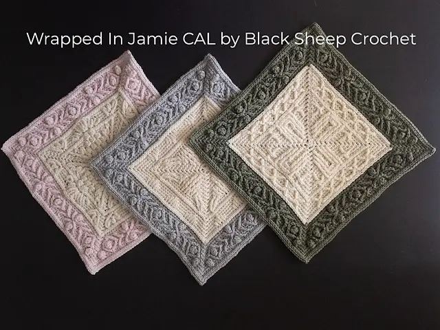Modern Crochet Squares For A Gorgeous Blanket