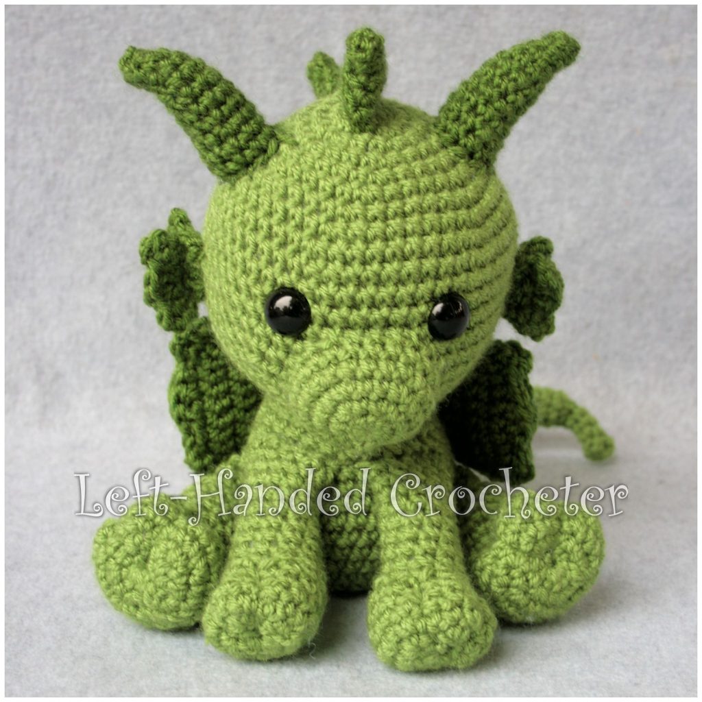 Cute Little Dragon Free Crochet Pattern