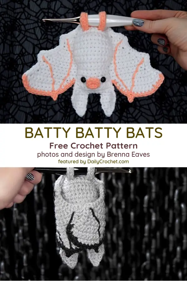 Adorable Amigurumi Bat Free Crochet Pattern