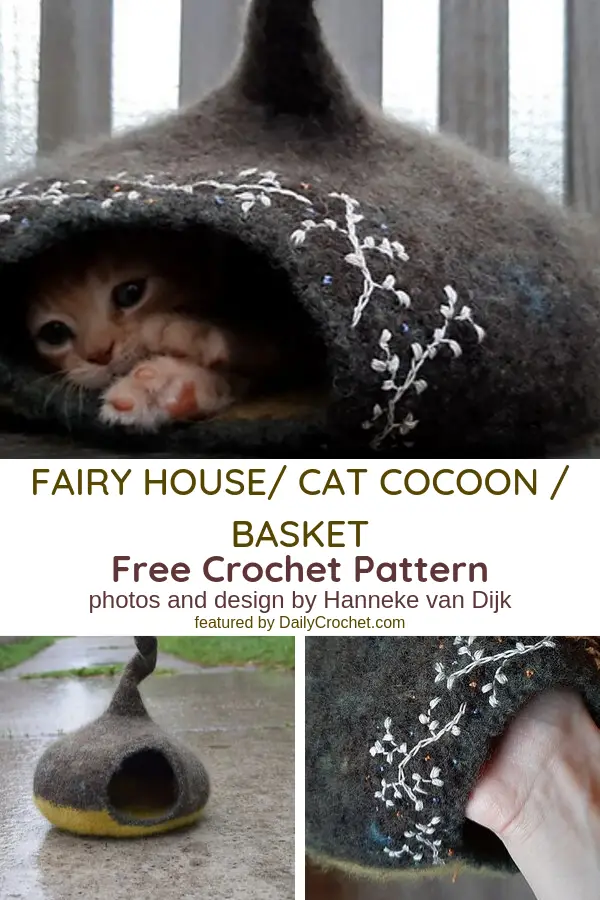 This Cat House Crochet Pattern Is So Cool!