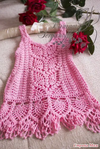 [Free Patterns] Gorgeous Crochet Dresses For Little Girls