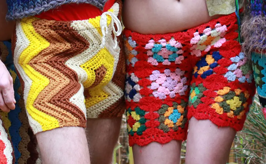 Extra-Funky! The Latest Men's Fashion: Crochet Shorts