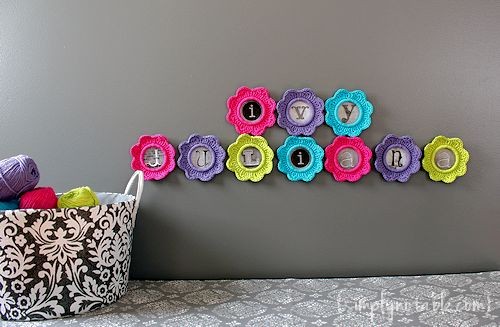 5 Awesome Ideas To Decorate With Crochet Flowers