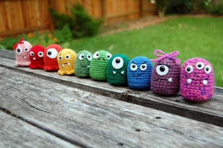 Crocheted Monsters - 30 Super Easy Knitting and Crochet Patterns for Beginners
