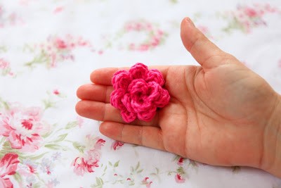 Crochet Rose 16