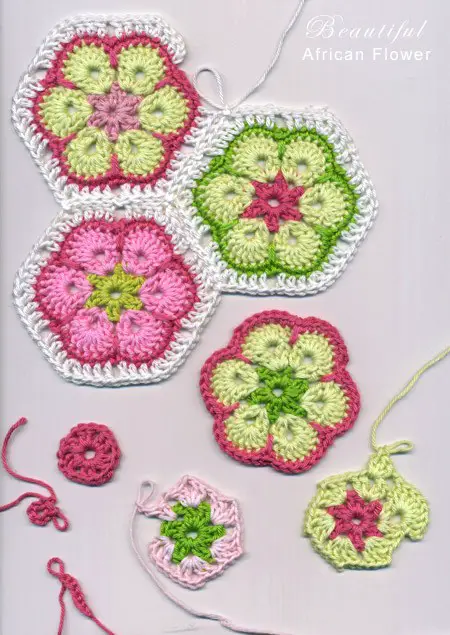 [Free Pattern] Beautiful African Flower Crochet