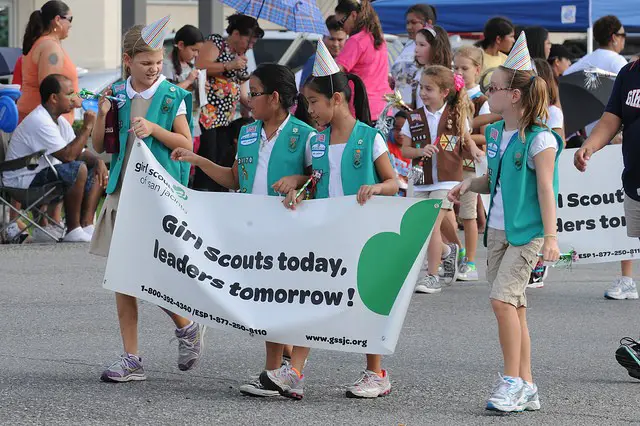 girls scout parade