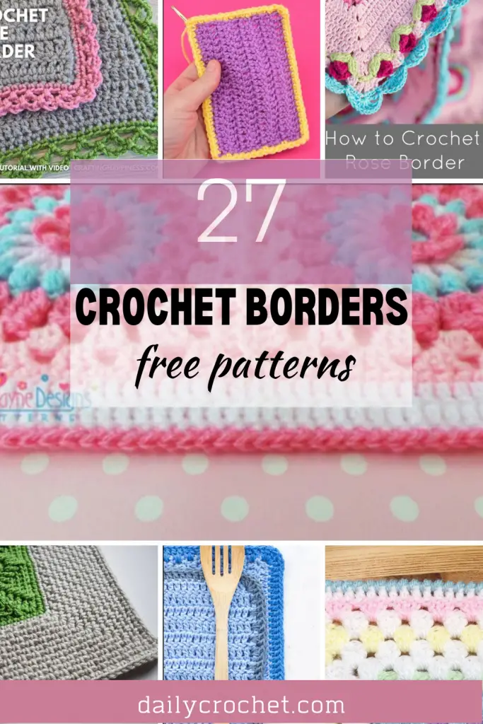 27 Free Crochet Edging And Borders For Blankets