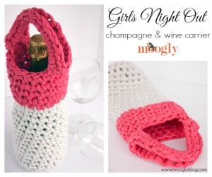 [Free Pattern] This Is One Of The Cutest Presents You Could Give Someone: Crochet Wine Bottle Totes