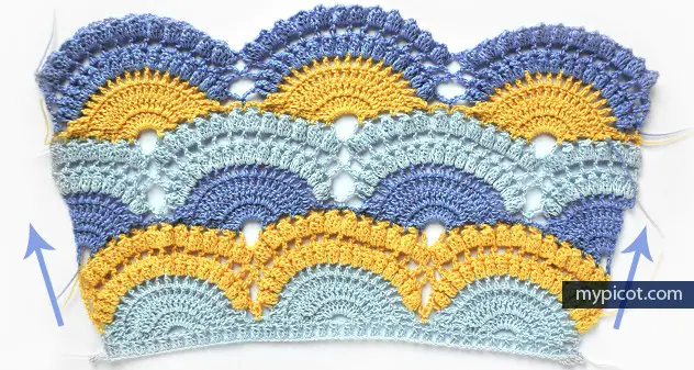 Learn A New Crochet Stitch Lace Shell Pattern With Popcorn Stitch