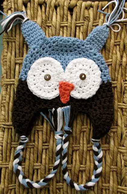 [Free Pattern] 4 Ridiculously Simple And Adorable Owl Hat Crochet Patterns