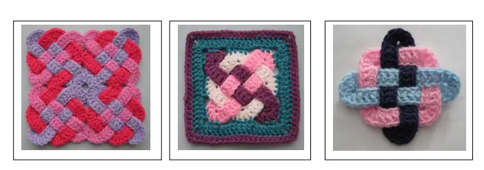 Crochet Celtic Weaved Hotpad Potholder Free Pattern