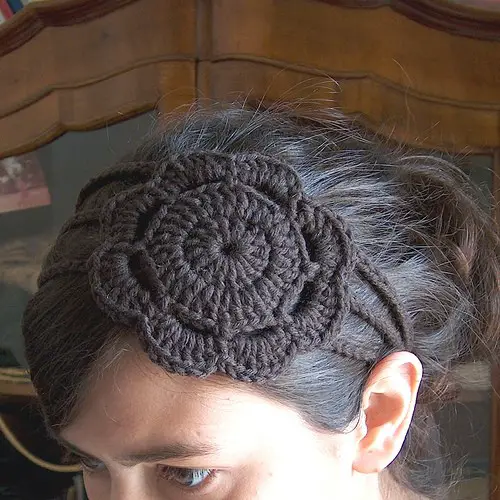 Headband with Flower