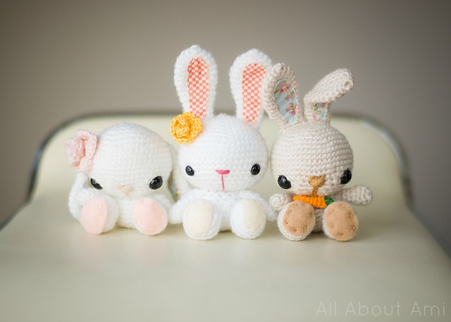 [Free Pattern] These Crochet Bunnies Are Too Cute To Be True!