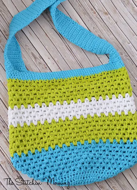 [Free Pattern] Fast, Easy And Cute Summer Fun Market/Beach Tote - Daily ...