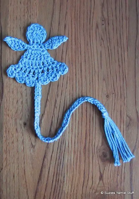[Free Pattern] This Little Angel Bookmark Makes A Great Gift For People Of All Ages