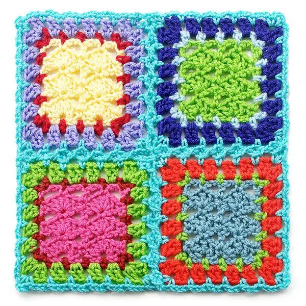 This technique may become your absolute favorite way to join blanket squares!