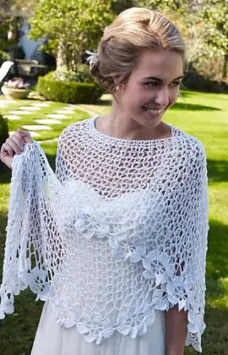 bridal shawl 2