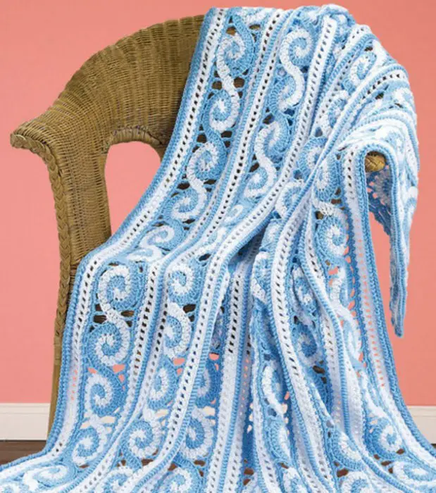 Spiral Crochet Afghan