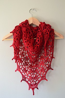 red shawl
