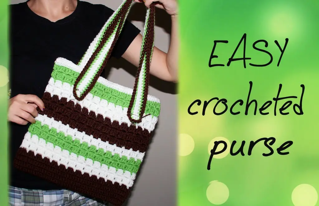 How To Crochet for Beginners: Easy Purse