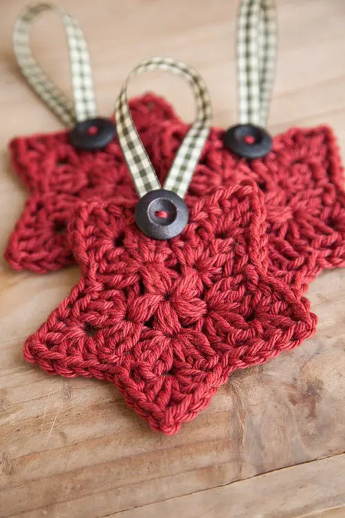 cute crochet star