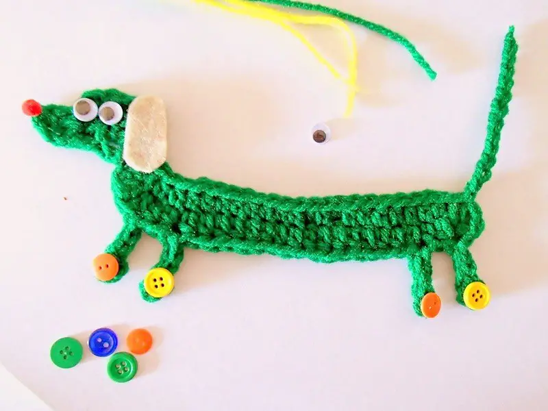 [Free Pattern] This Dachshund Bookmark Is Totally Awesome! Daily Crochet