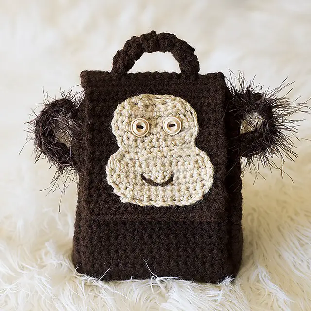 Monkey Lunch Box by Melody Rogers