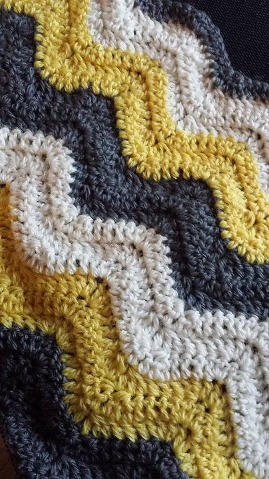 Learn A New Crochet Stitch: Simple Chevron Stitch