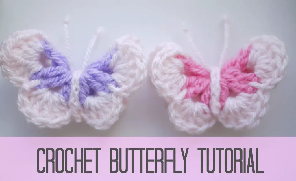 [Video Tutorial] Spread Love With The Easiest And Cutest Crochet Butterflies Ever!