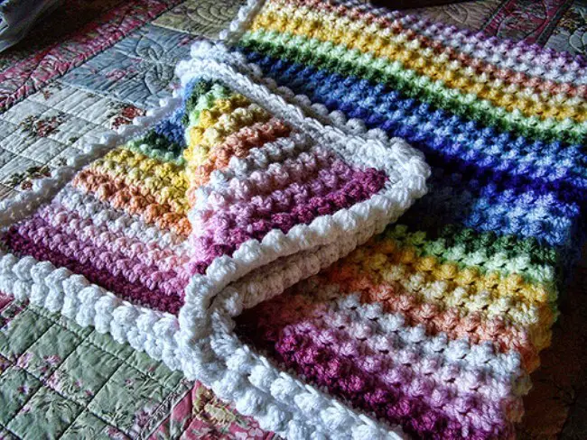 rainbow blanket