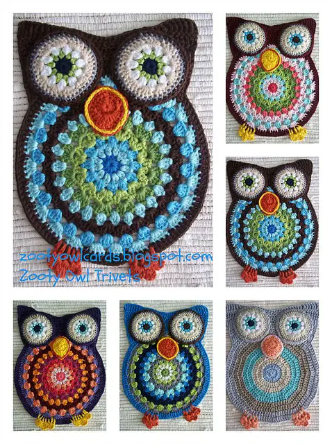 [Free Pattern] This Darling Owl Is Almost Too Pretty (And Cute!) To Put Anything On
