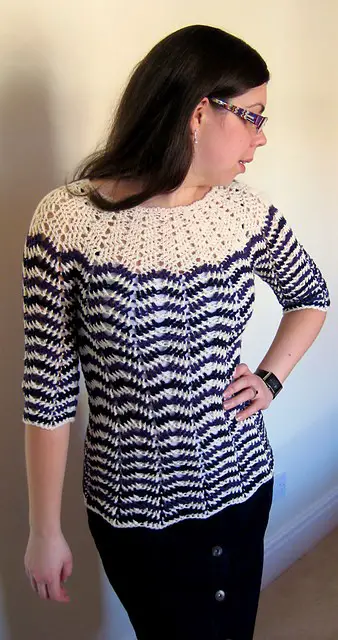[Free Pattern] This Sweater Pattern Is Amazing And Looks Gorgeous On ...