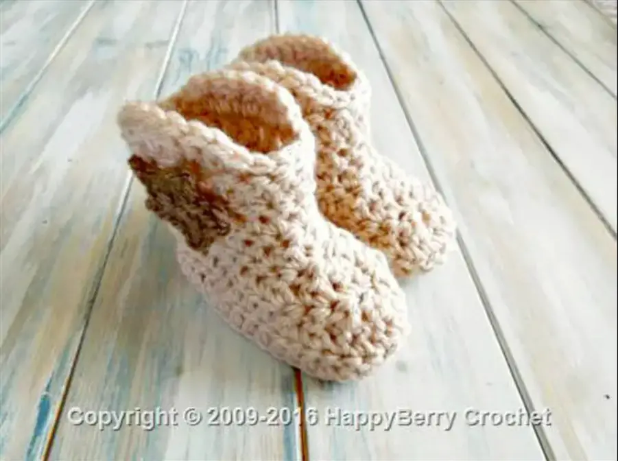Cowboy Baby Boots Pattern