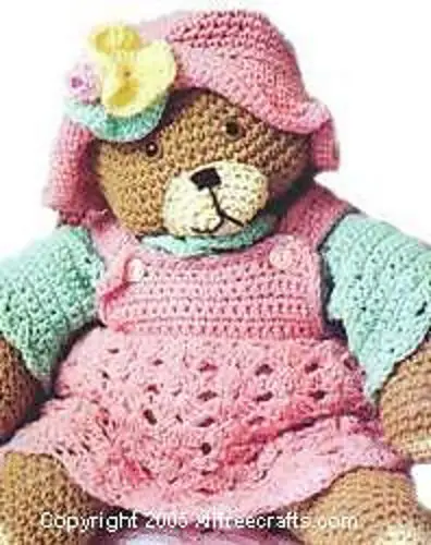 Teddy Bear by Kathy Wilson of Grandmas Hookery