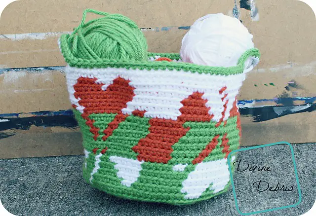 [Free Pattern] Super-Cute Shamrock Basket You Can Use Around St. Pat’s Day Or All Year Long