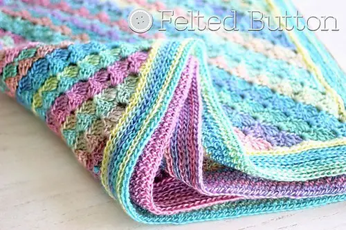 [Free Pattern] Easy And Lovely Spring Into Summer Baby Blanket