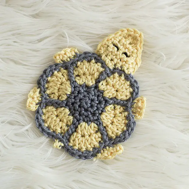 Turtle Coaster ~ Crochet Version by Melody Rogers