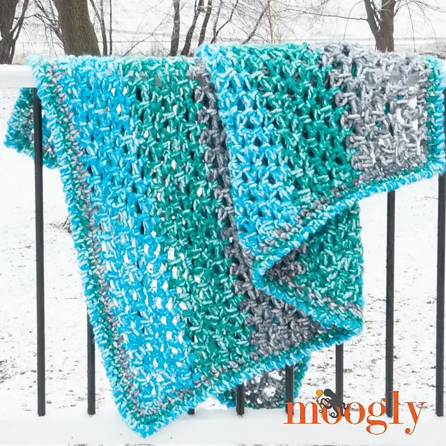 [Free Pattern] Stretchy, Soft & Cozy - This Is The Fastest Afghan You'll Ever Make!