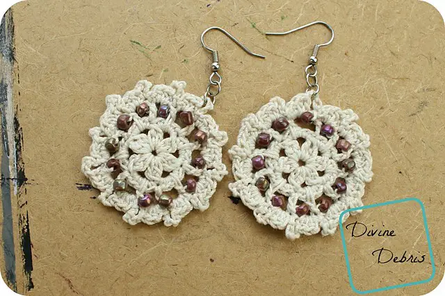 [Free Pattern] These Crochet Earrings Make The Perfect Gift For Someone Special