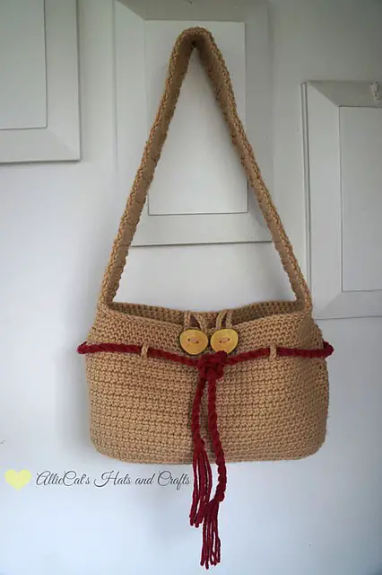 [Free Pattern] The Perfect Everyday Crochet Handbag