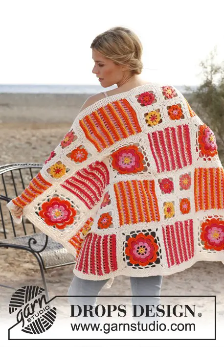 [Free Pattern] This Lacy Orange Blossom Crochet Afghan Blanket Is Amazing!