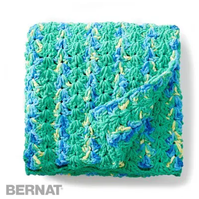 [Free Pattern] This Bright And Easy Crochet Blanket Is Way Easier Than It Looks