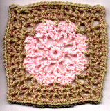 [Free Pattern] This Small Flower Square Is Insanely Beautiful