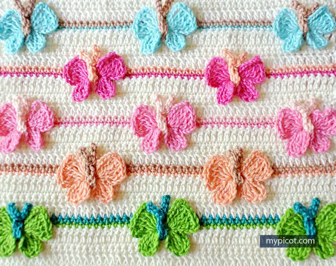 Learn A New Crochet Stitch: Butterfly Stitch
