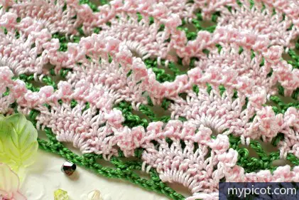 Learn A New Crochet Stitch: Crochet Scallop Pattern