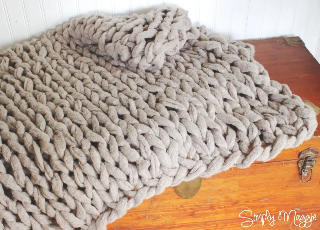 The Fastest Way To Make A Chunky Style Blanket