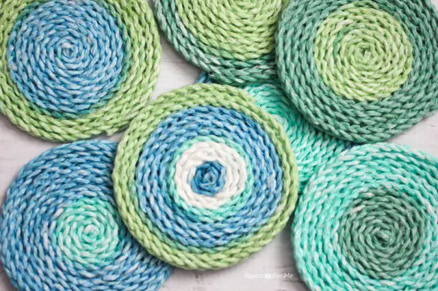 [Free Pattern] Simple And Beautiful, These Crochet Coasters Are Great For Quick Gifts!