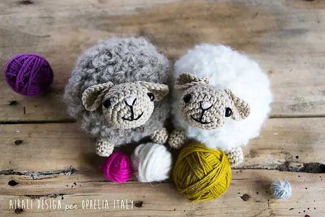 [Free Pattern] Super Fluffy And Soft Amigurumi Sheep